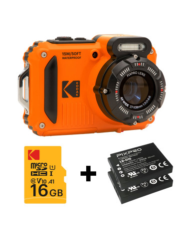 Kit CÁMARA ACUÁTICA KODAK WPZ2OG