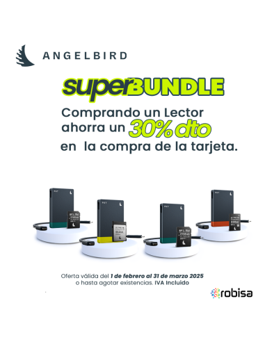 Bundle Angelbird: Lector de Tarjetas PKT +  Tarjeta de Memoria