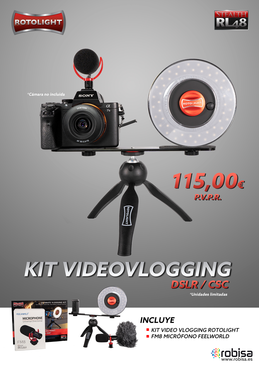 ROTOLIGHT NUEVOS KIT DE VIDEOVLOGGING