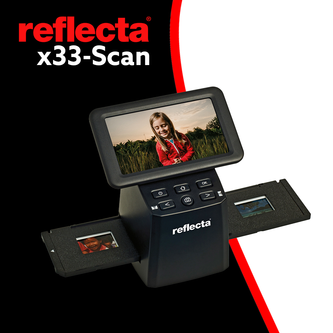 Escaner de Negativos y Fotos Reflecta 3 en 1