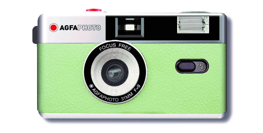 AgfaPhoto Cámara analógica de 35 mm para Fotos pequeñas, Color Negro, con  película en Blanco y Negro para hasta 36 imágenes, batería, Correa de  Transporte y Funda. : : Electrónica